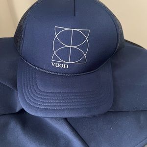 Vuori Navy Blue Trucker Hat